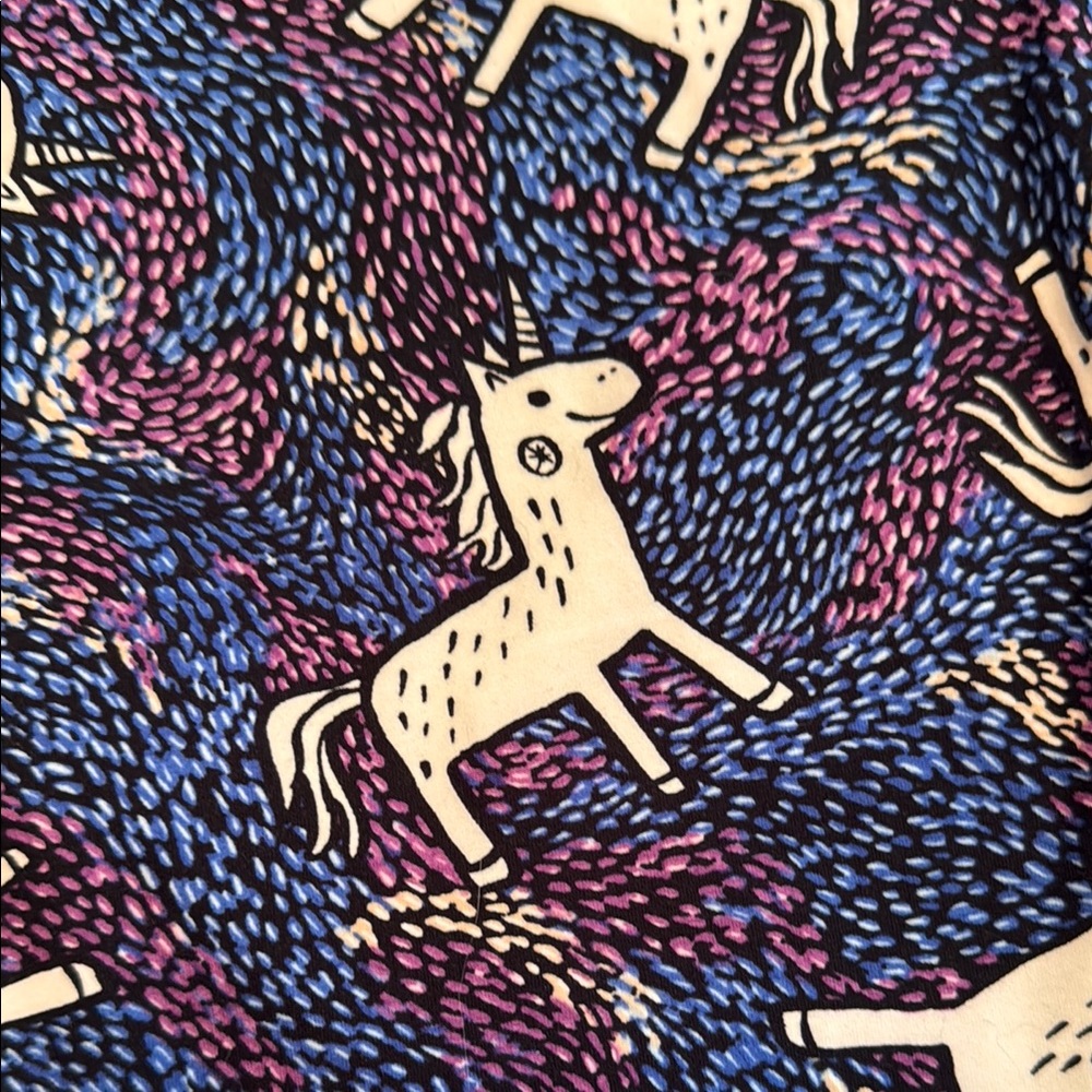 Colorful LuLaRoe Unicorn Leggings - Picture 2 of 4